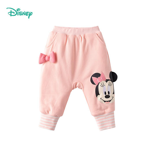 迪士尼童装儿童裤子迪士尼宝宝卡通女童夹棉长裤舒适保暖 234K1370
 商品图9