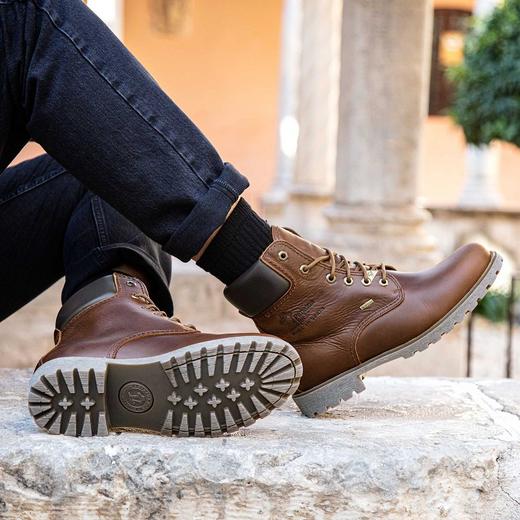断码特价41码——西班牙原产男士踝靴四季款棕色P03GC1（Gore-Tex防风防水透气） 商品图5