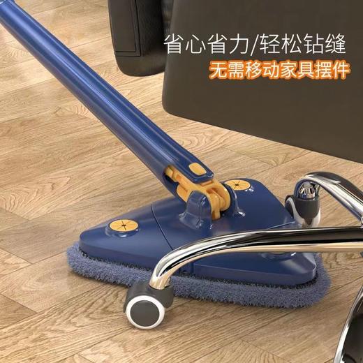 1拖+2布三角拖把网红免手拧天花板墙面屋顶玻璃墙壁多功能清洁 商品图3