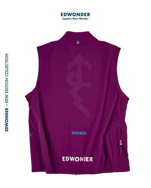 EdW超轻(男)骑行背心-浆果酒 Vest 商品图1