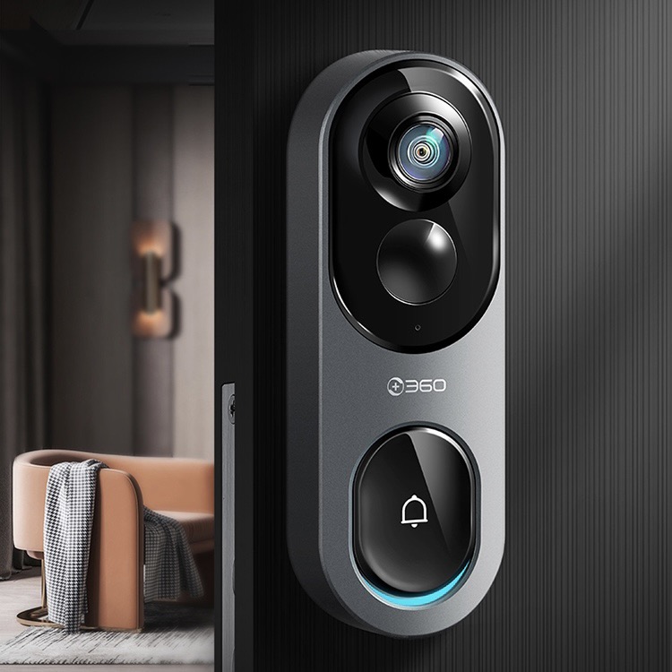 【专属】360可视门铃6Pro新品鱼眼镜头家用500万智能电子猫眼360度全景监控