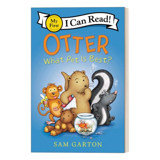 Collins柯林斯 Otter What Pet Is Best 英文原版 水獭系列 My First I Can Read分级阅读 英文版 进口英语原版书籍 商品图1