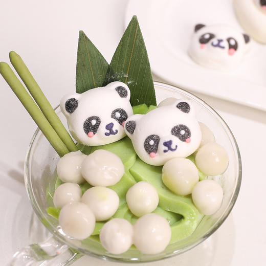 【蓬松香甜 入口即化！3D熊猫棉花糖】成都特产熊猫糖，手工花花可爱造型网红创意软糖糖果商用冰凉粉咖啡伴侣 商品图3