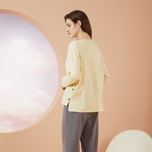 【触棉】女Brain扣子 家居服套装 A69314414 商品图1