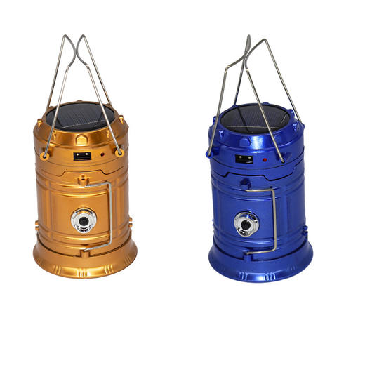 [春艺]露营灯太阳能马灯帐篷手提充电家用户外探照灯多功能野营照明-M仓 商品图4