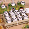 【蓬松香甜 入口即化！3D熊猫棉花糖】成都特产熊猫糖，手工花花可爱造型网红创意软糖糖果商用冰凉粉咖啡伴侣 商品缩略图1