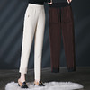 HSS 2766奥粒绒休闲裤加绒加厚宽松显瘦哈伦裤 商品缩略图1