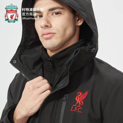 利物浦俱乐部官方商品丨三合一冲锋衣防风防雨保暖夹克运动外套 商品图2