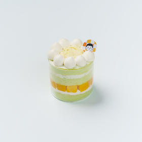 斑斓榴芒米布丁奶糕杯