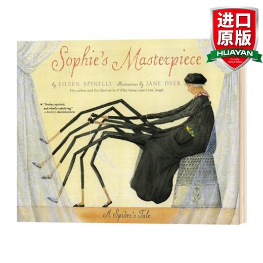 英文原版 蜘蛛的故事 Sophies Masterpiece A Spider's Tale 商品图0