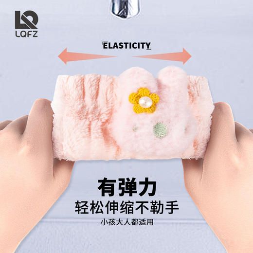 「一对装！数款配色」毛绒手腕带洗脸女卡通玩偶手腕法兰绒擦汗腕带居家布艺 商品图3
