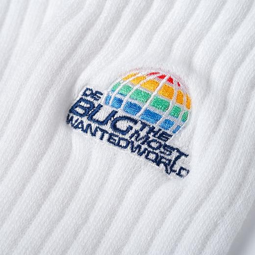 DEBUG THE WORLD × MostWanted 联名彩色地球刺绣中筒袜 商品图4