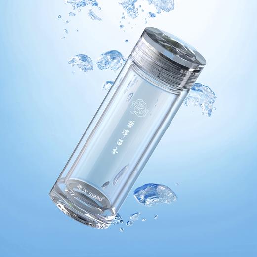 思宝旗舰店碧潭留香双层玻璃杯办公杯便携车载礼盒包装 商品图4