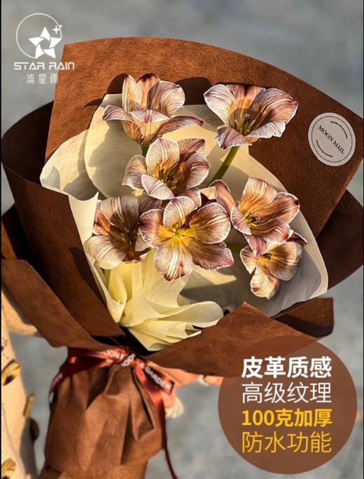 原创皮革质感渐变纹理--素皮纸（10张/包） 商品图2