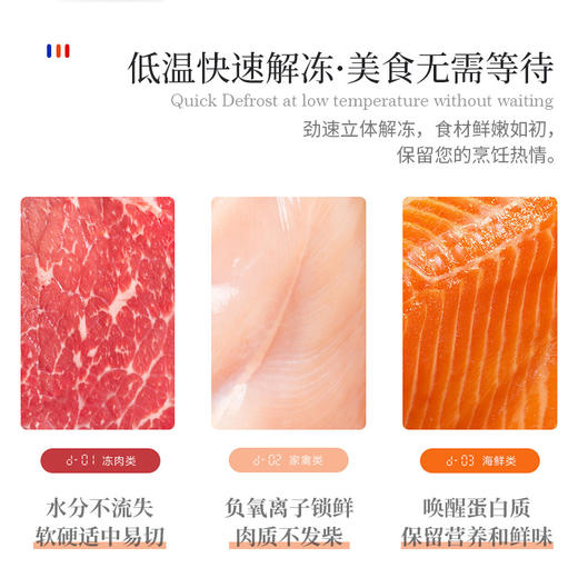 厨房雾化快速解冻 肉类牛排急速保鲜解冻盘化冰家用M仓 商品图3