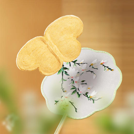 唐饼家 蝴蝶酥礼盒（原味/荔枝玫瑰味）100g*2 商品图4