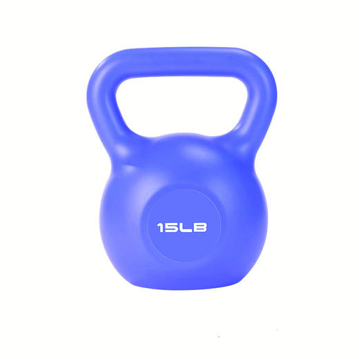彩色环保PE壶铃 女士健身器材 竞技训练手臂深蹲提灌沙-A仓 商品图4