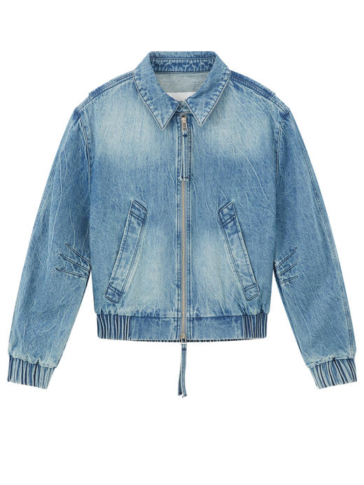 出逃赤岗西/23AWW65/美式复古牛仔外套 商品图3