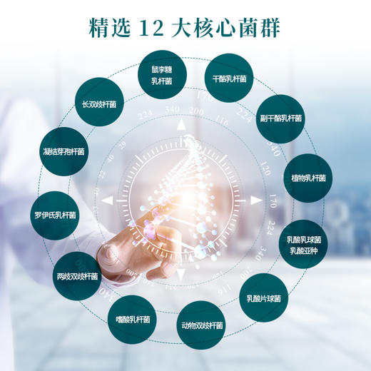 净化肠胃环境 保护胃肠道， 益力康优菌80益生菌固体饮料 120g/瓶 商品图1