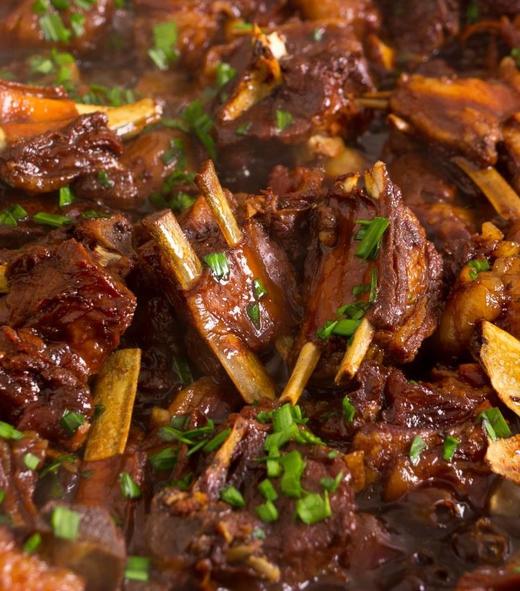 【分销】杭南牌红烧羊肉（鲜香）1000g/份  铁盒包装干净卫生 随盒附蒸制方法 味道香气四溢让人垂涎欲滴 老底子的味道 商品图1