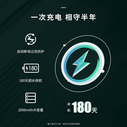 西屋（Westinghouse） 成人声波电动牙刷软毛情侣牙刷送礼物 【精美礼盒】 WT-301G/F/K 商品图4