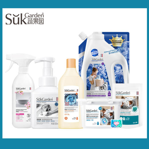 蔬果园  家庭清洁礼包 6件套 商品图0