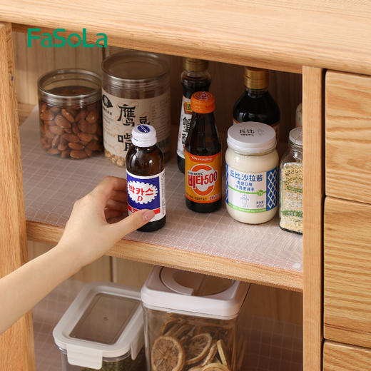 FaSoLa抽屉垫纸防潮垫厨房橱柜鞋柜纸防水垫防油垫柜子垫台面贴纸 商品图2
