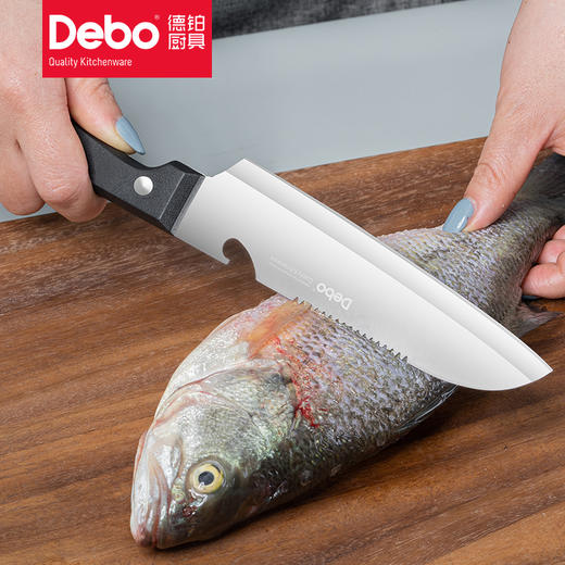 Debo德铂艾力克不锈钢厨房刀具套装 商品图5