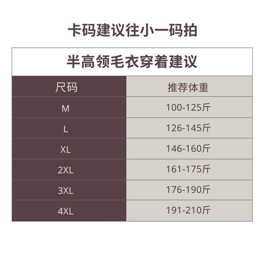 半高领绵羊毛打底针织衫 商品图1