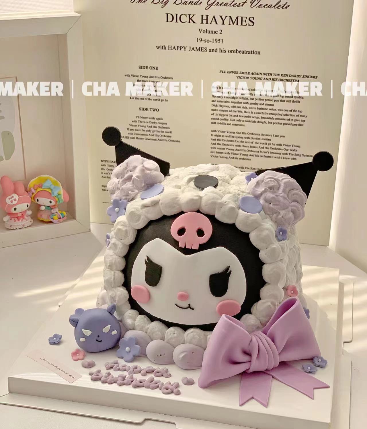 黑巢-超可爱库洛米蛋糕生日蛋糕