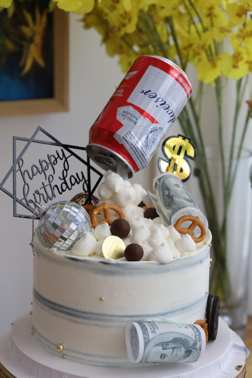 百威啤酒蛋糕 商品图1