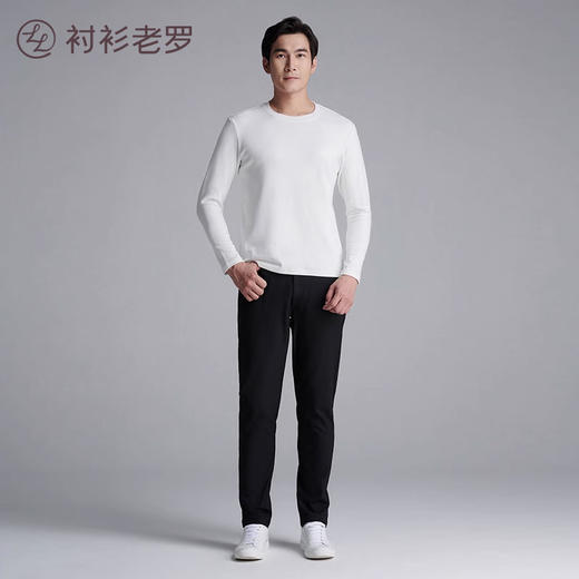 棉弹圆领T恤 商品图3