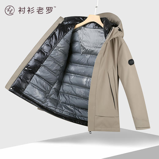 专属内购 | 发热按摩90白鸭绒羽绒外套 商品图4