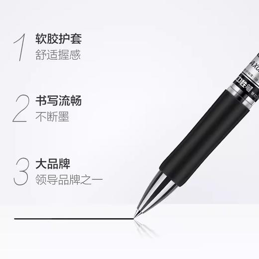 得力思达中性笔S01—30支装 商品图3