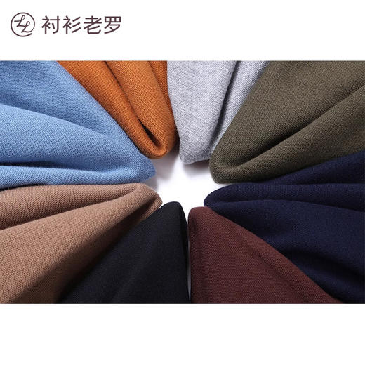 半高领绵羊毛打底针织衫 商品图4