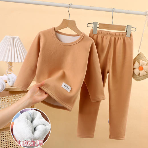 贝叮熊奥粒绒保暖休闲套装 商品图4