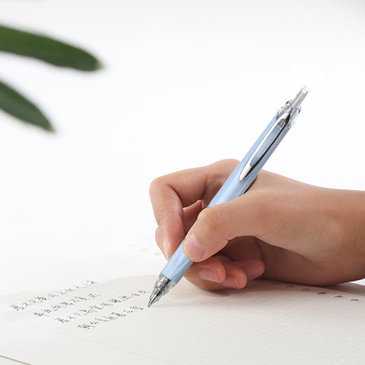 【贝发】轻雅按动中性笔1盒12支笔杆颜色4色粉色紫色深蓝浅蓝每色3支（买1送1共2盒24支） 商品图2