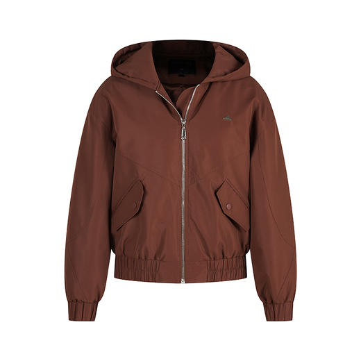 HeyDress连帽棉服女秋冬宽松休闲加棉夹克美拉德复古加厚棉衣外套 商品图5