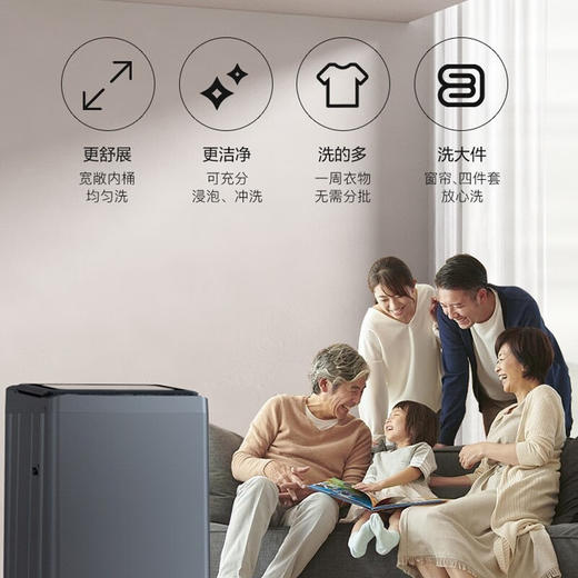 康佳  XQB120-628 家用 出租房用 波轮洗衣机 12公斤 商品图2