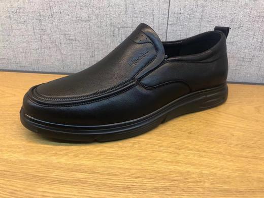 豪行秋冬新品商务休闲真皮舒适男单鞋11351303 商品图2