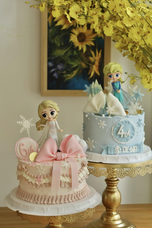 粉色系蝴蝶结艾莎公主 商品图4