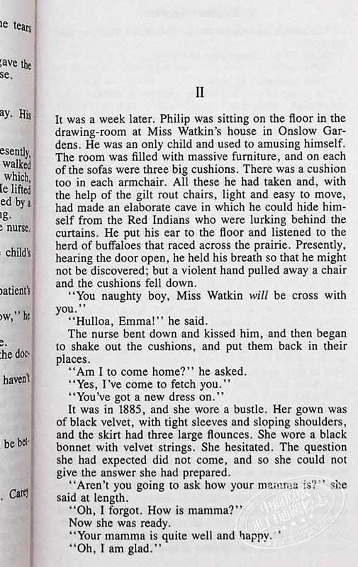 预售 【中商原版】人生的枷锁 Signet Classics Of Human Bondage 英文原版 毛姆 William Somerset Maugham 商品图5