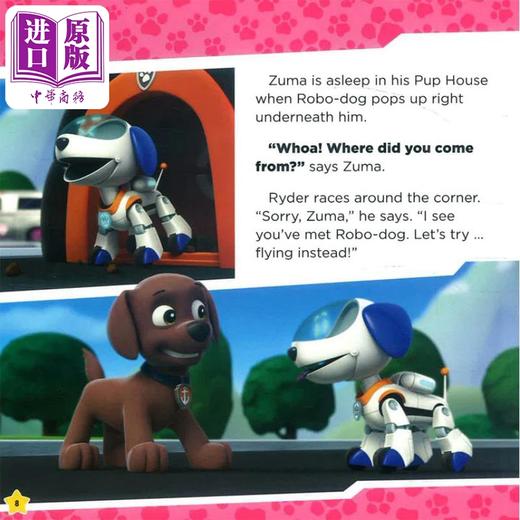【中商原版】Paw Patrol Pups Save Ryders Robot 汪汪队历险记3 英文原版进口图书 儿童绘本 故事图画书 Nickelodeon 商品图4