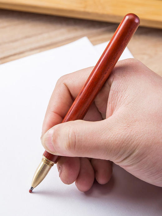顺心之笔°紫光檀&科檀&非洲酸枝 商品图3