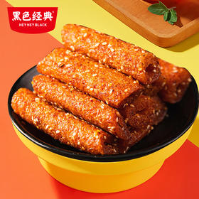 黑色经典平江棒棒辣条/块块辣条110g/袋