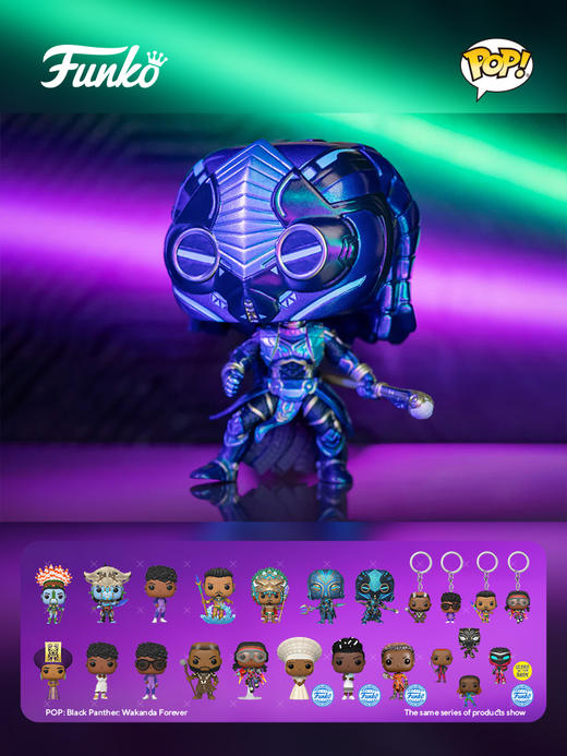 Funko POP Black Panther Wakanda Forever Okoye Midnight Angel 美漫 黑豹：瓦坎达万岁奥科耶  午夜天使手办 66719 商品图1