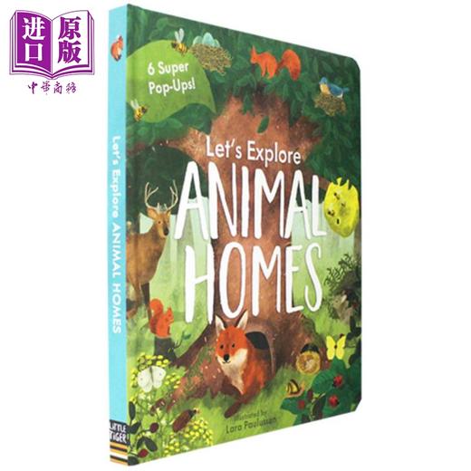 【中商原版】Lets Explore: Animal Home pop-up 立体发现 动物之家 英文原版进口图书 儿童绘本 立体图画书 纸板书 商品图0