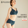 皇家丽美大胸显小薄款内衣女蕾丝记忆钛圈上托防下垂WJ023-1 商品缩略图3