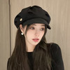 福利款~雀说网红八角贝雷帽时尚百搭ins帽子女大头围显脸小画家帽AL8286 商品缩略图1