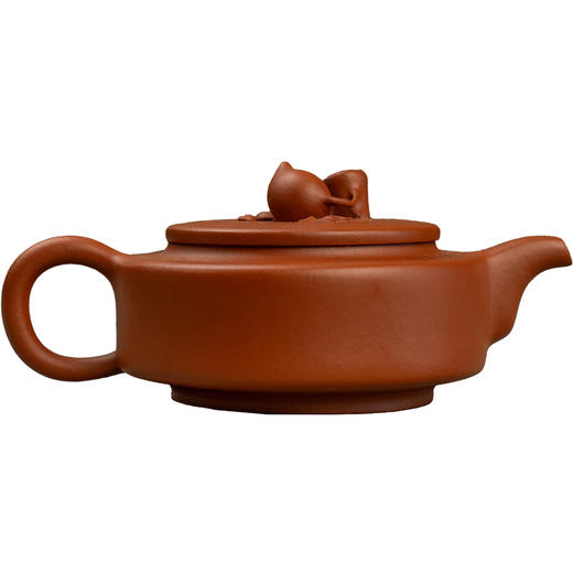 《蜜桃扁石壶》 顾燕萍   高级工艺美术师、知名中青年陶艺家 商品图5